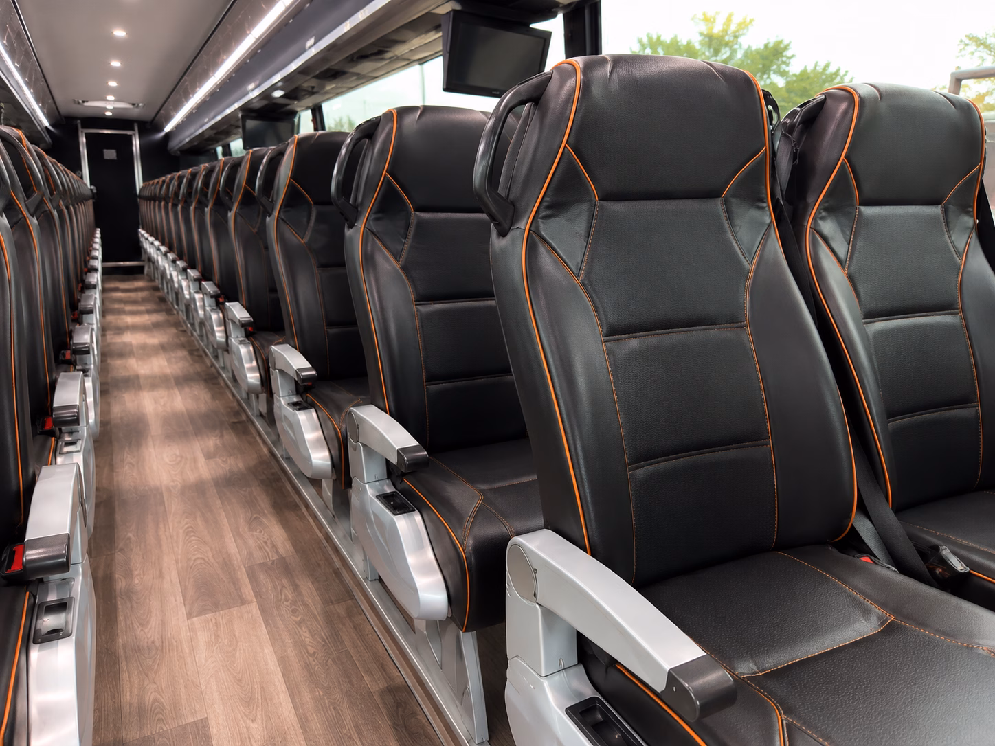 ontario reign and clippers g league buses from riverside