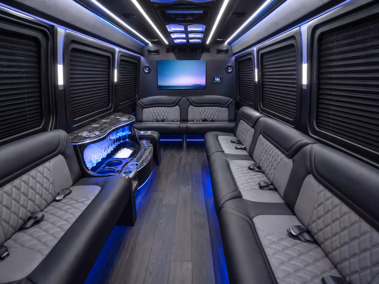 riverside 25 passenger party bus
