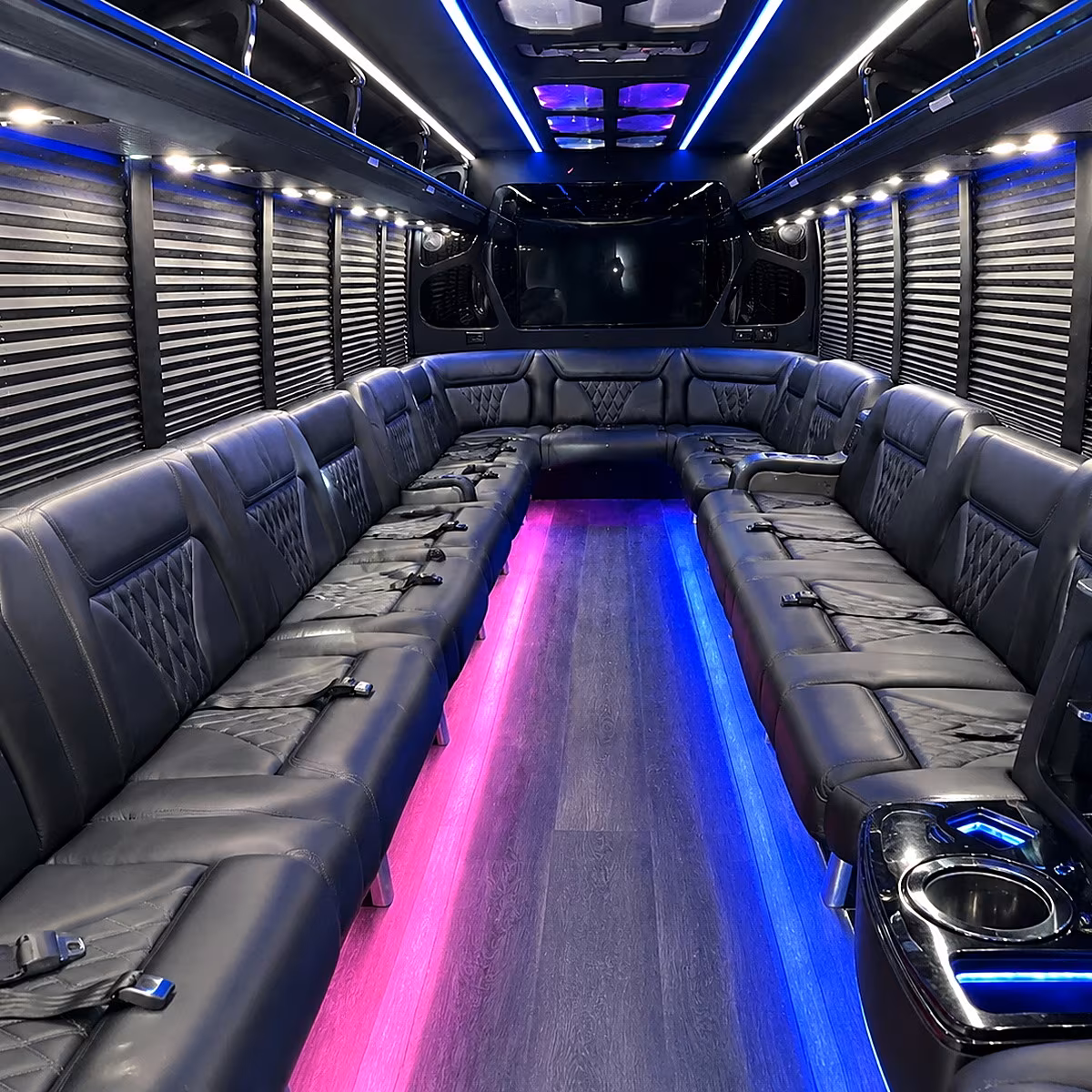 riverside anniversary party bus rental
