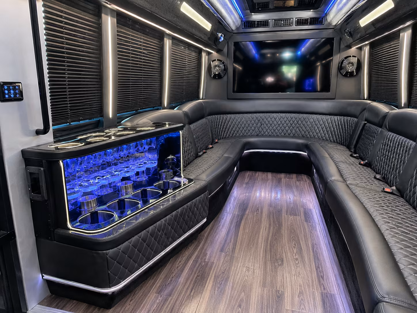 riverside concert party bus rental