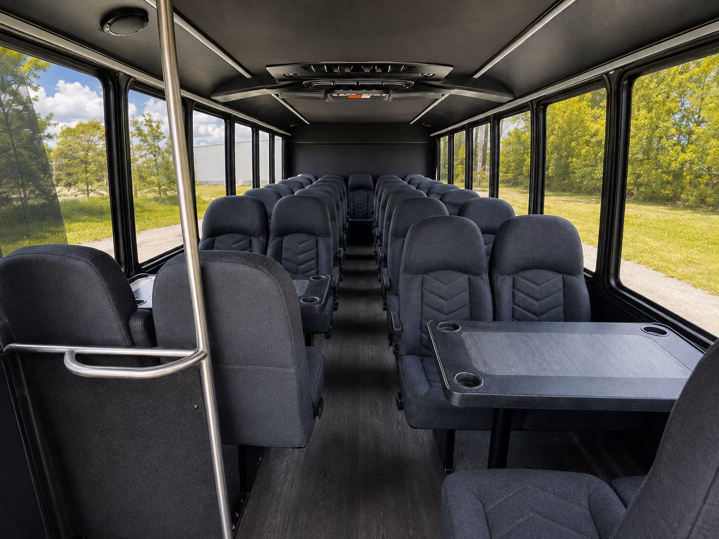 riverside employee transportation onboard seating