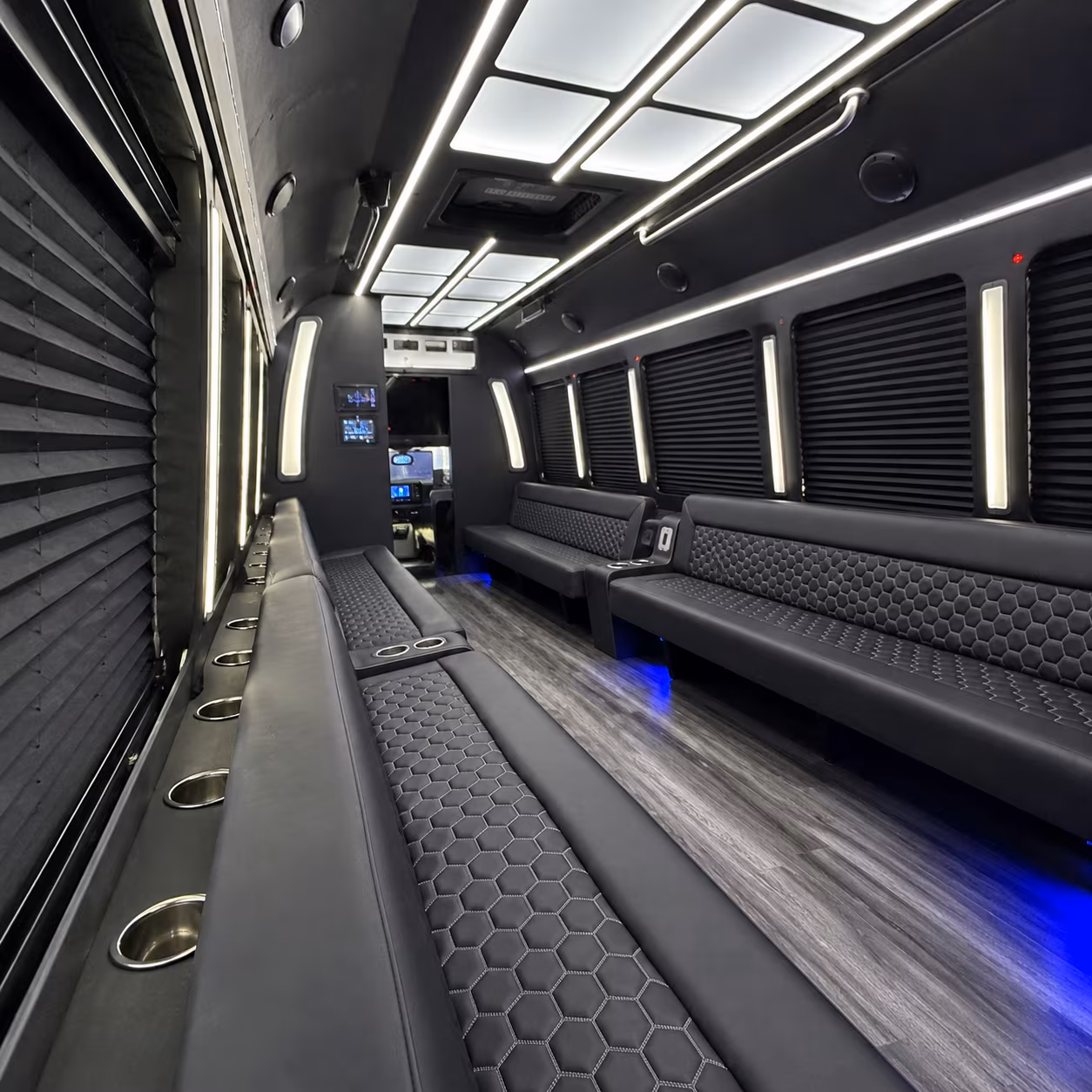 riverside party bus rentals inside
